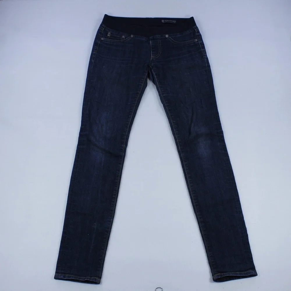 AG Adriano Goldschmied Maternity Skinny Jeans – Size W28 – Dark Blue